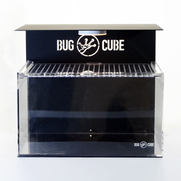 Caixa de criação de acrílico extra espessa para réptil