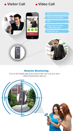 AlyBell Video Smart WIFI Doorbell Model Aly801