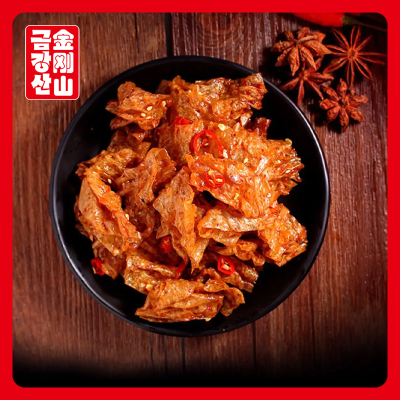 Spicy mixed dried beancurd sheets