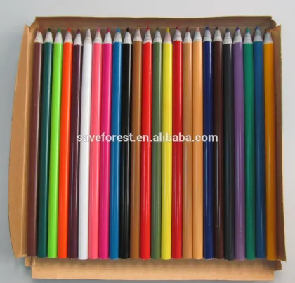 High quality colored pencils paper colouring pencils