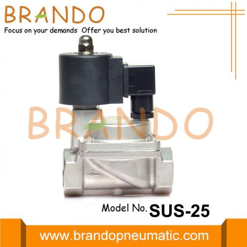 1'' Piston Pilot Operated Stainless Steel Solenoid Valve