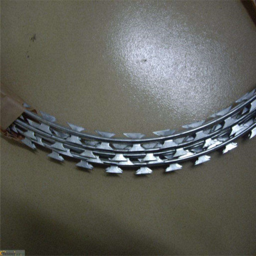 galvanized concertina razor barbed wire