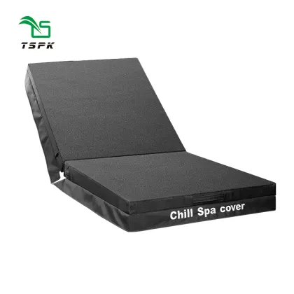 SPK Outdoor Waterproof Hot Tub Cover for Cold Plunge and Ice Baths