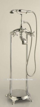 Beautiful Floor bath faucet,Chrome Finished Bath & Shower BS-F51007