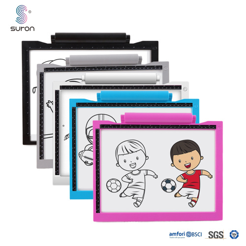 Suron A4 LED tablet pad cahaya untuk menggambar