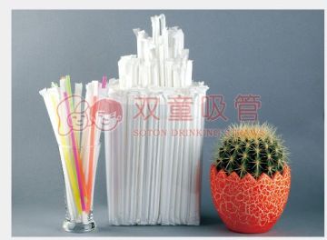 Individual Paper Wrapped Drinking Straw