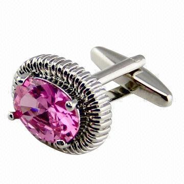 High-quality crystal cufflinks, small orders are welcome