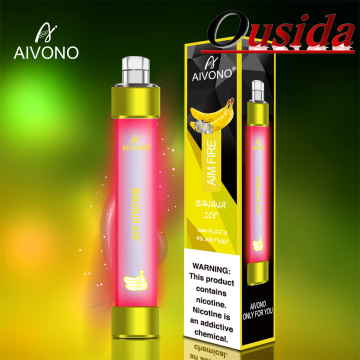 Wholesale Disposable Aim Fire RGB LED Light Vape