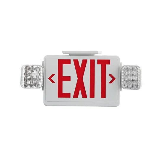 LED Emergency Light With Exit Sign And Battery