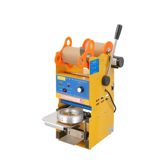 Half Automatic Half Manual Yoghurt Cup Sealing Machine Sealer