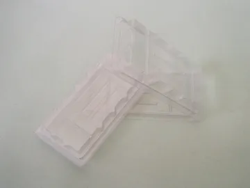 PET fold packing tray for telephone
