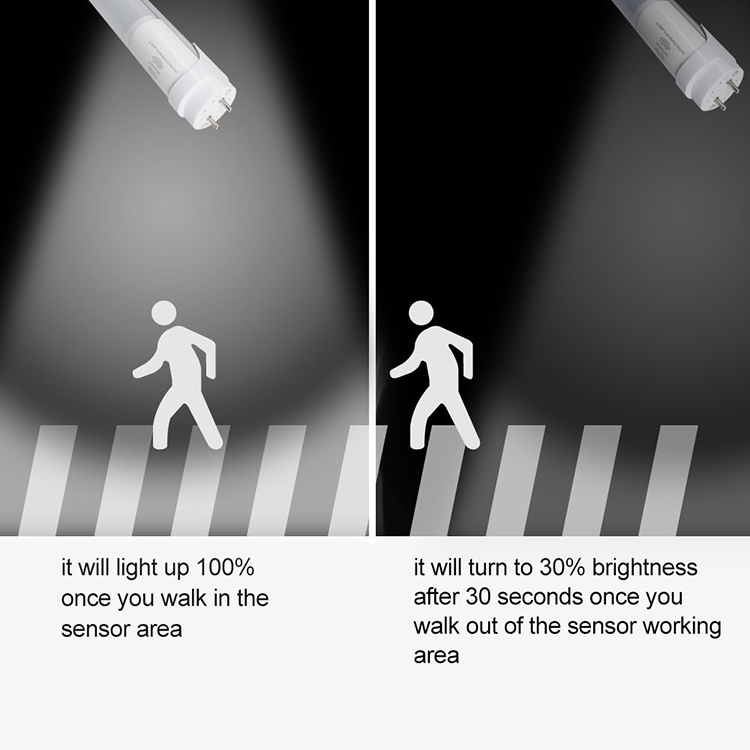 PIR radar sensor led tube
