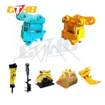 Tilting Quick Coupler 180 Degree Hydraulic Quick Hitch for Excavators
