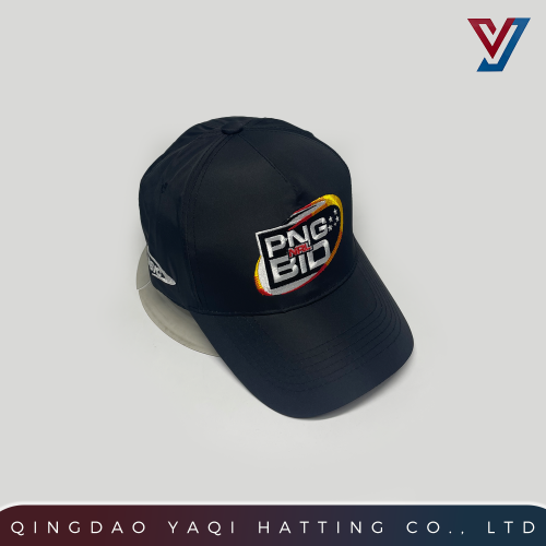 Curved Brim Embroidered Cap with Quick-Dry Fabric