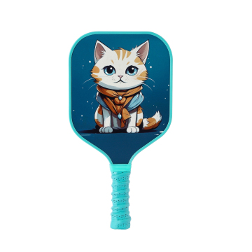 Kids Fiberglass Pickleball Racket - Lightweight and Portable Custom Pickleball Gift for Children