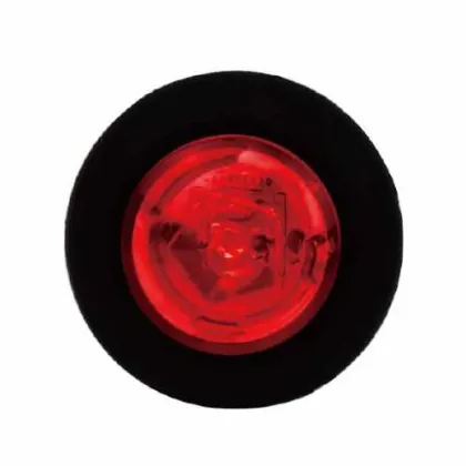 Red amber white mini round LED marker and clearance light mini marker clearance light