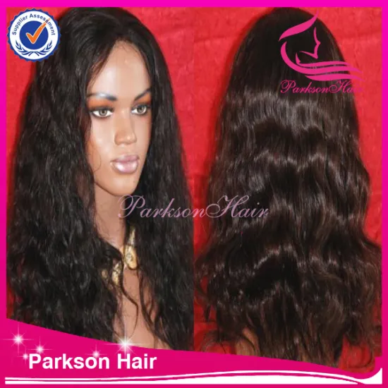 2014 New products brazilian lace front wig natural wave high quality 8-26 inch human hair thin skin top lace wig