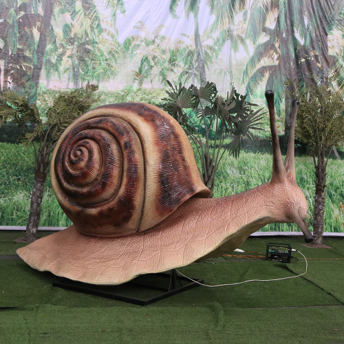 Large animatronic insect snail