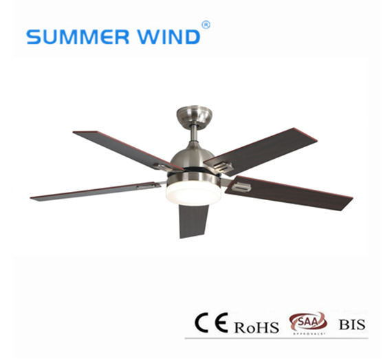 Plywood Blades electric ceiling fan with light