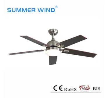 Plywood Blades electric ceiling fan with light
