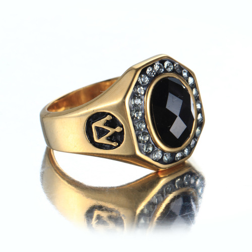 onyx gemstone rings