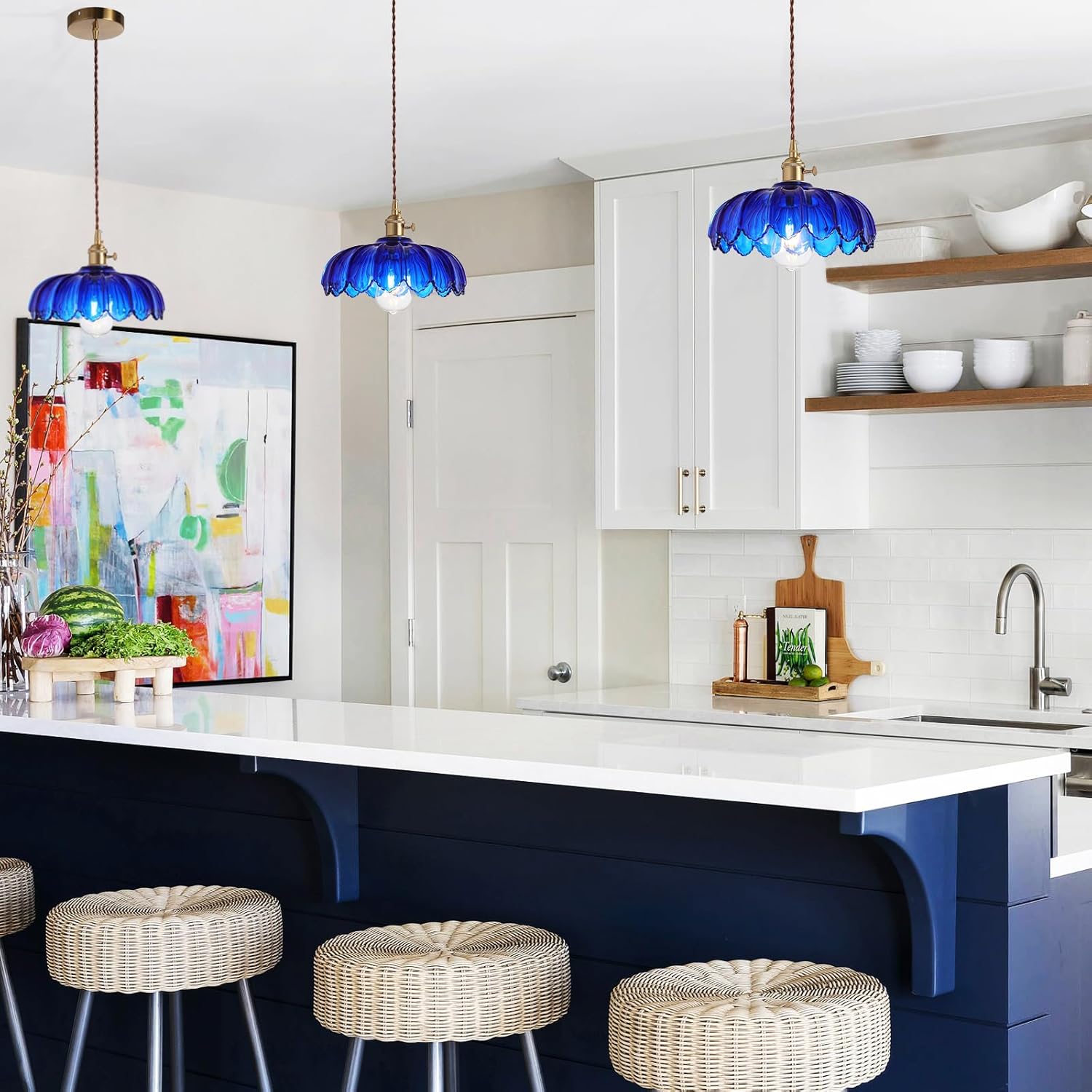 P250919 Glass shade pendant lamp (43)