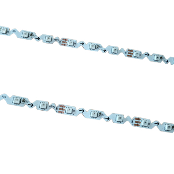 Certyfikowane IP45 CE w kolorowych paskach LED 12 V/24 V do produkcji neonowych (kształt S, 2835 SMD, 120 lamp/metr, 5M, ROHS)