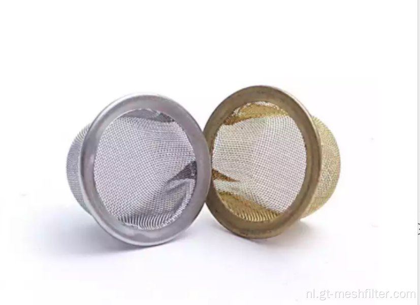 Bowl -vorm roestvrijstalen filtergaasschermen