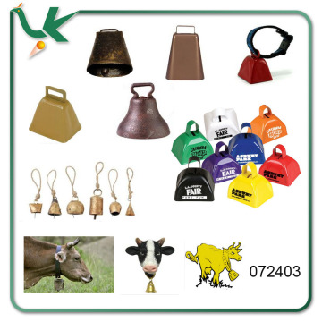 Party Noise Maker crafted from iron bronze brass copper Animal Brass Cow Bells