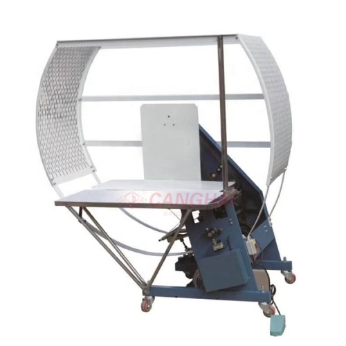 Semiautomatic perfect carton pet binding machine