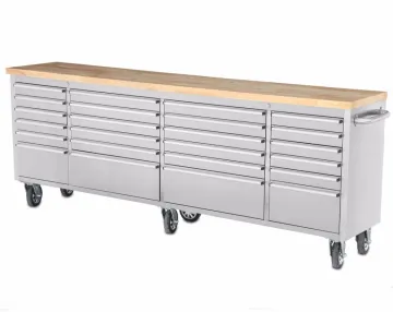 96 inch 24 drawer workbench