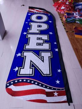 3x11.5Ft Windless flags,Feather flags