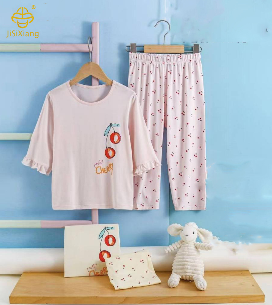 만화 인쇄 베이비 컬러 차단 가정 옷