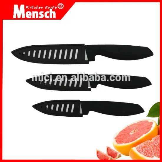 3pcs Manufacturer Product Ceramic Kitchen Knife
