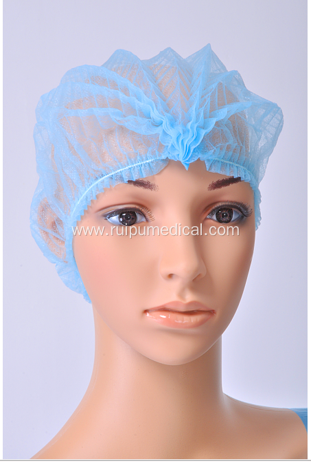 Non Woven Mob Clip Cap Hairnet Surgical Cap