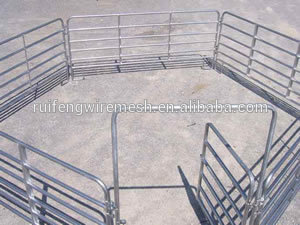 High quality galvanized metal pipe Cattle Yard Panel,horse panels,,sheep panels for fence