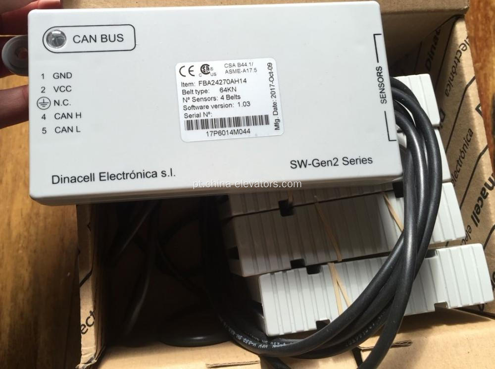 FBA24270AH14 Dispositivo de pesagem de carga para elevadores OTIS Gen2