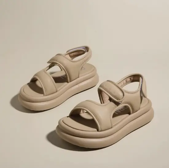 Wholesale Girls and Kids Sandals: Soft Bottom, Beach Style, Thick Soles