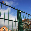 Double horizontal wire safety fence