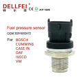 Sensor de presión del riel de inyección de combustible 0281002472 para 4VBE34RW3
