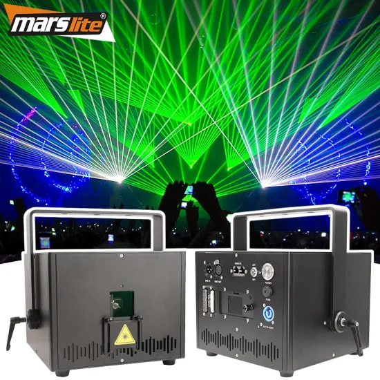 10W RGB Laser Show System for Stage and DJ Disco Lights