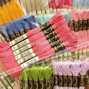 Crochet mercerized embroidery cotton thread 12strands/bag