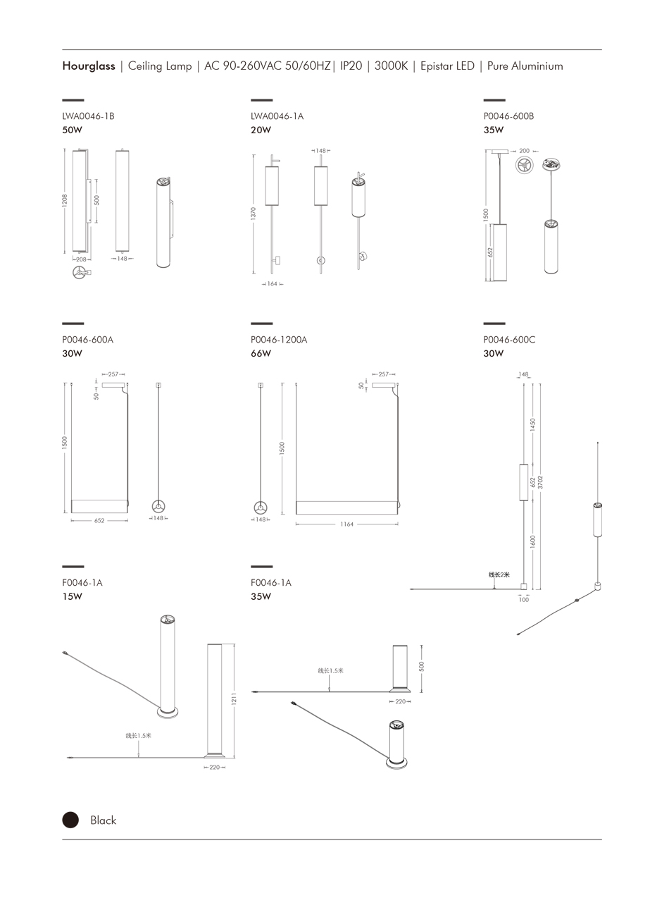 Glass Minimalist Pendant Lamp 0046 10