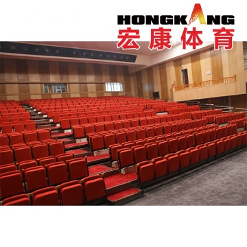 Retractable Seating System with Foldable Chairs