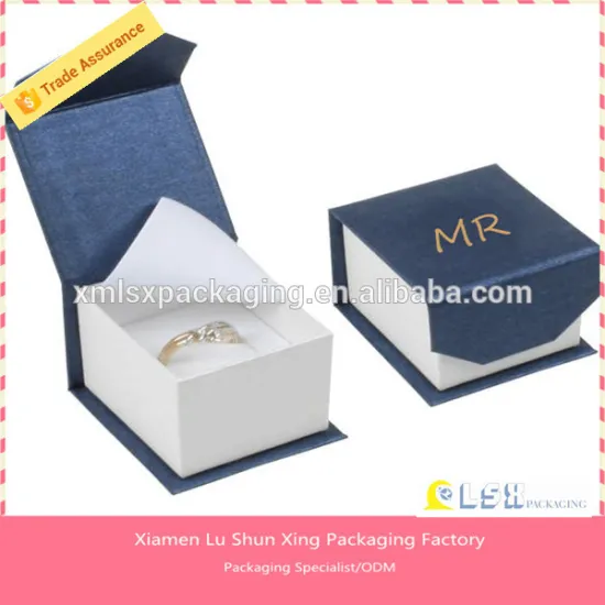 Small paper ring jewelry box manufacturers from china