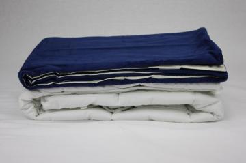 Custom Cotton Bamboo Weighted Blanket With Cover