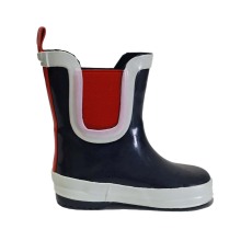 Botas de lluvia de goma para niños impermeables