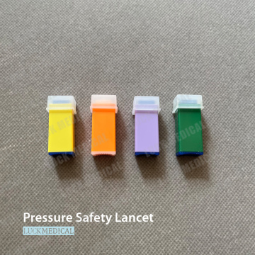 Painless Safety Lancet Device