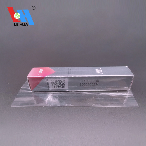 Clear Shrink Wrap Bands Mangas para bálsamo labial