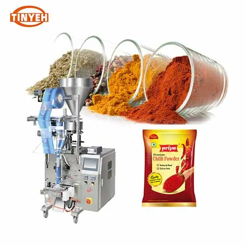 Low Cost Automatic Pepper, Chilli Powder, and Masala Packing Machine